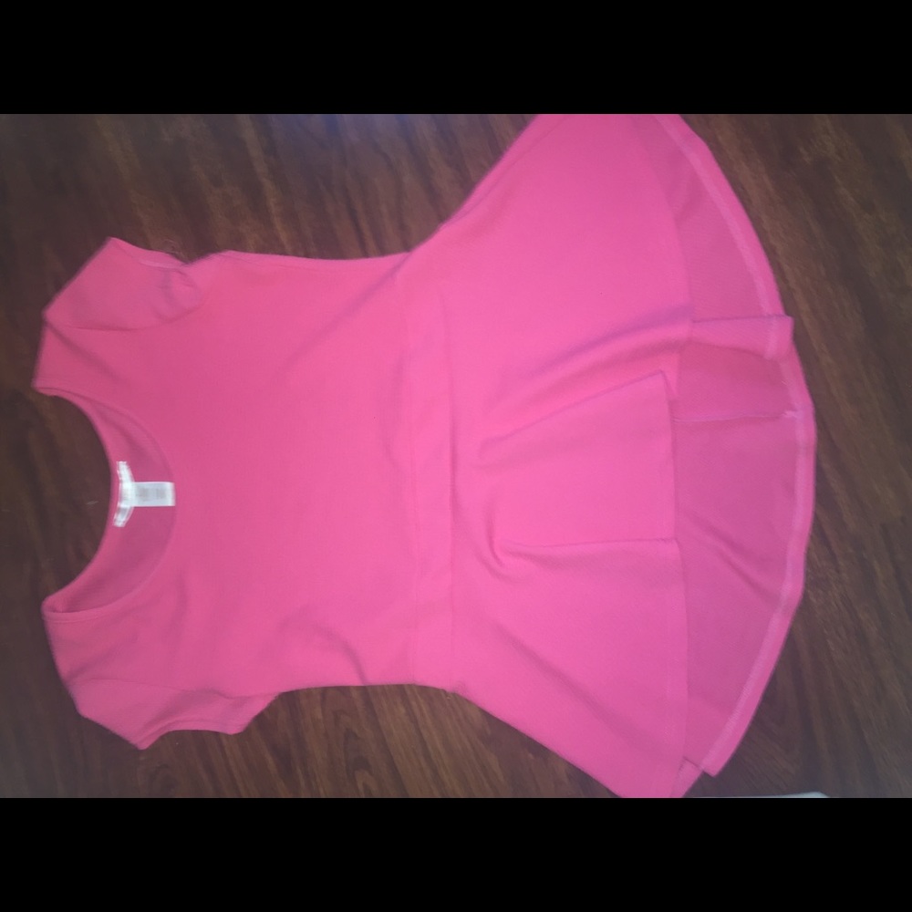 pink blouse